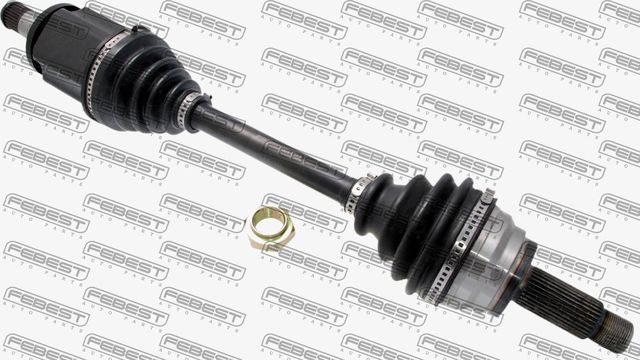 Полуось (привод в сборе, приводной вал) Febest передняя левая для BMW X6 II (F16) 2014-2019. Артикул 1914-E70LH