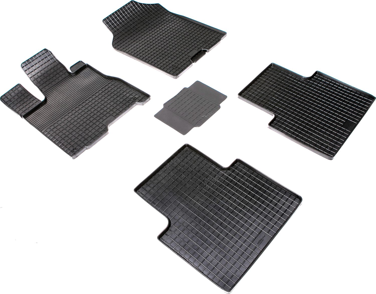 Коврики резиновые Seintex с узором сетка для салона Acura RDX 2012-2026. Артикул 85577