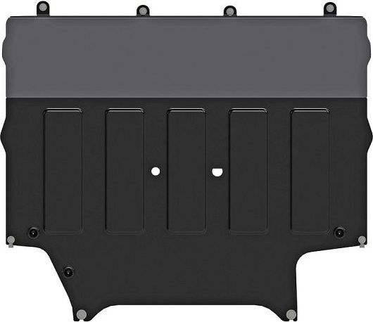 Защита Шериф (2 мм) для картера и КПП Toyota Prius IV рестайлинг (XW50) 2018-2022. Артикул 24.3521