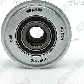 Муфта генератора обгонная GMB для Kia Cerato I 2004-2009. Артикул GOP1010