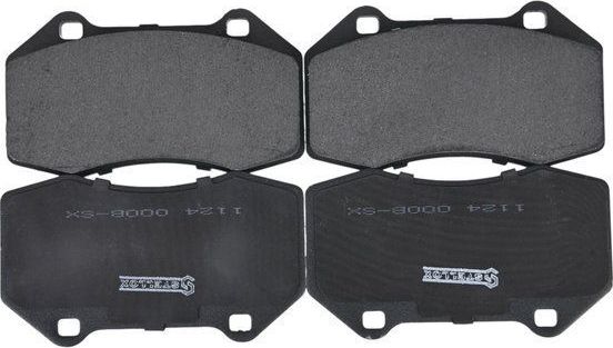 Тормозные колодки Stellox передние для Renault Clio III 2006-2012. Артикул 1124 000B-SX