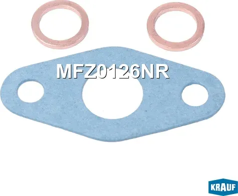 Комплект прокладок турбокомпрессора Krauf. Артикул MFZ0126NR