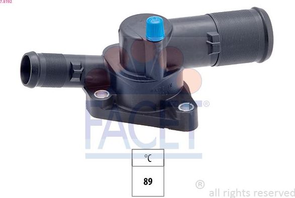 Термостат Facet Made in Italy - OE Equivalent. Артикул 7.8192
