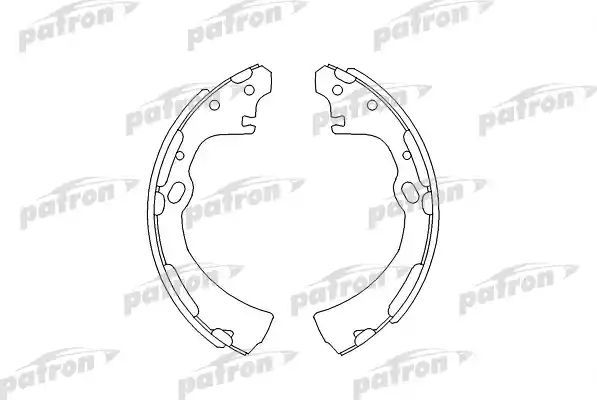 Тормозные колодки Patron. Артикул PSP282