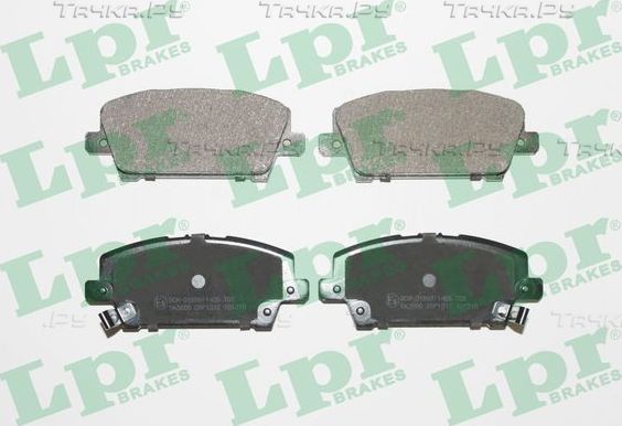 Тормозные колодки LPR. Артикул 05P1317