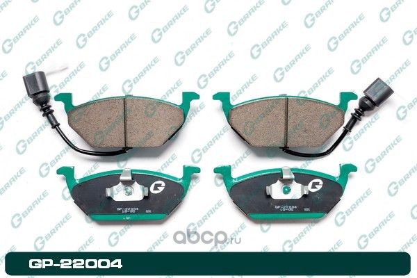 Колодки тормозные дисковые (G-Brake). Артикул GP22004