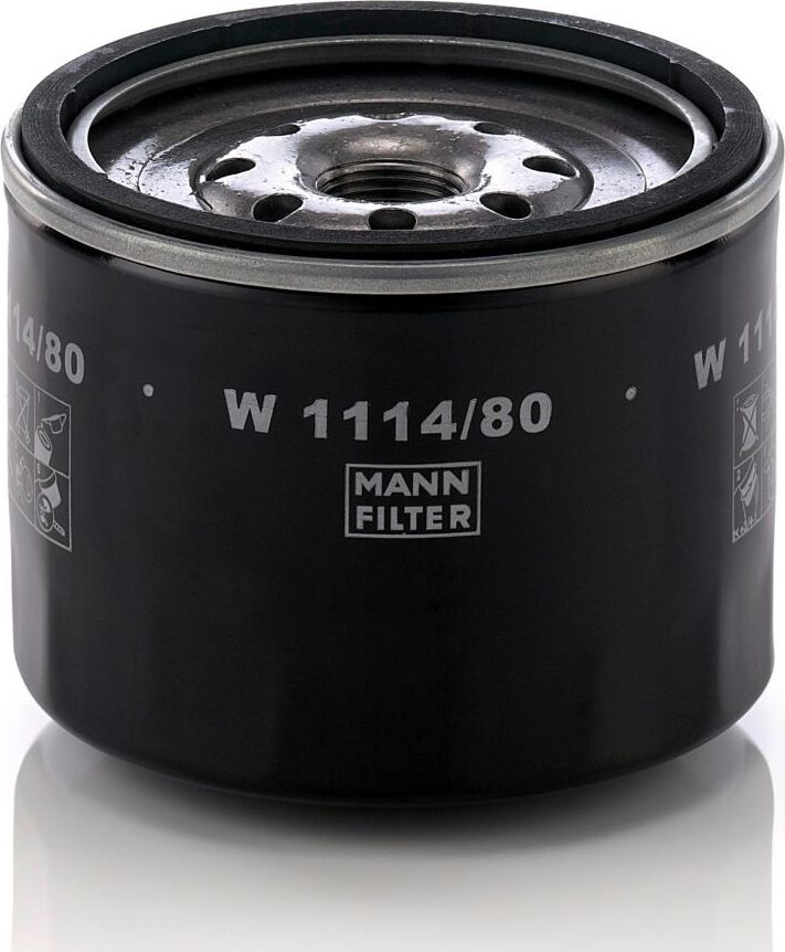 Масляный фильтр Mann-Filter. Артикул W 1114/80