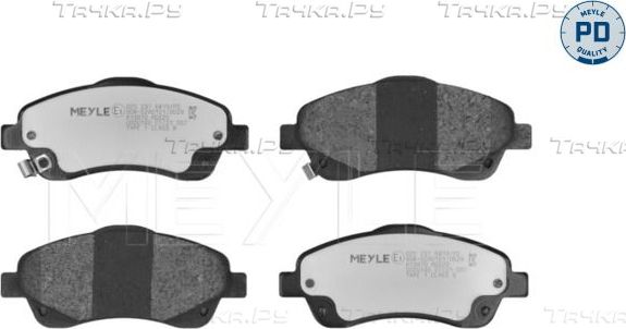 Тормозные колодки Meyle PD. Артикул 025 237 6819/PD