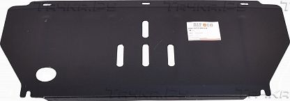 Защита Alfeco для картера и КПП Peugeot 1007 2004-2009. Артикул ALF.17.05