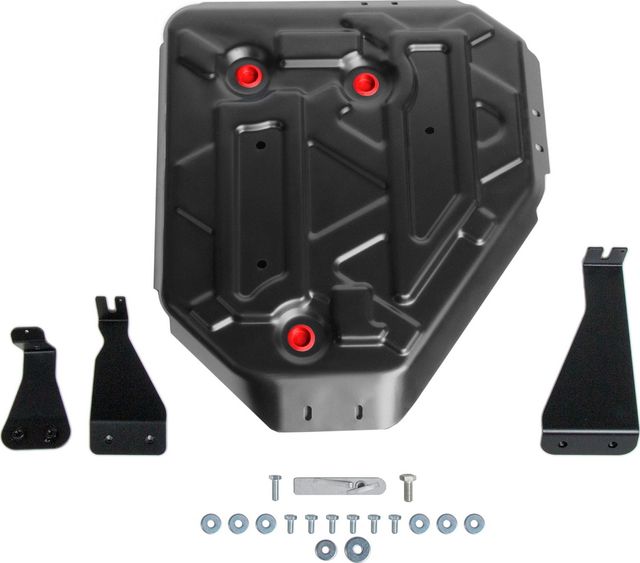 Защита АвтоБРОНЯ для топливного бака Hyundai Tucson IV 2021-2026. Артикул 111.02389.1