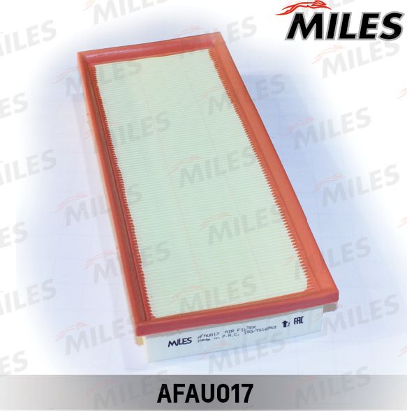 Воздушный фильтр Miles. Артикул AFAU017