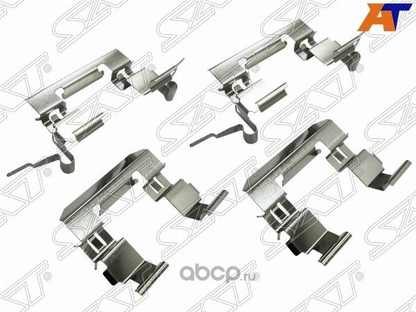 КОМПЛЕКТ МОНТАЖНЫЙ ТОРМОЗНЫХ КОЛОДОК FR NISSAN TEA (SAT). Артикул ST3490014