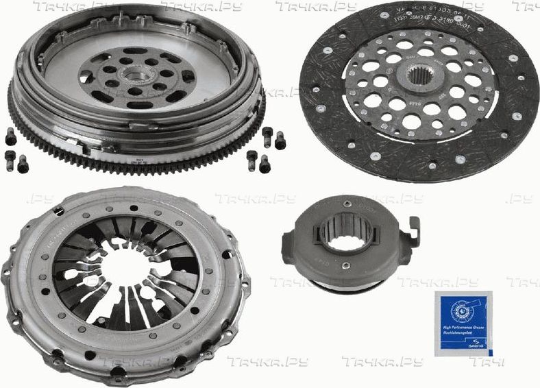 Сцепление (комплект) SACHS ZMS-модуль (двухмассовый маховик) для Renault Safrane I 1996-2000. Артикул 2290 601 037