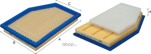 Фильтр воздушный INFINITI FX/EX/M 3.0D (Goodwill). Артикул AG 939