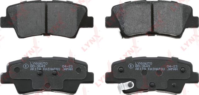 Тормозные колодки LYNXauto. Артикул BD-3649