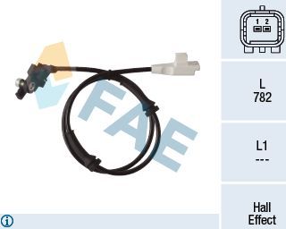 Датчик ABS FAE задний для Citroen C4 II 2006-2010. Артикул 78317
