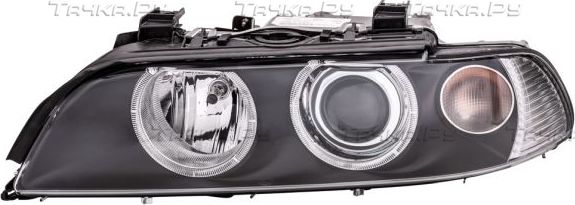 Фара передняя основная Hella левая для BMW 5 IV (E39) 1995-2004. Артикул 1EL 008 052-571