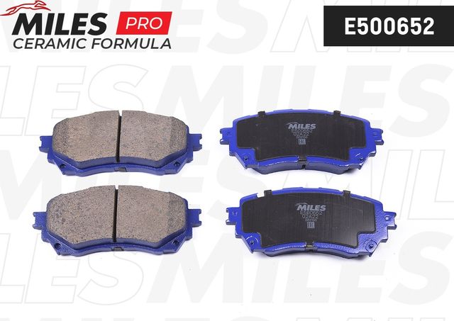 Тормозные колодки Miles (Керамика). Артикул E500652