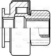 Бендикс стартера StartVOLT для Kia Rio III 2011-2017. Артикул VCS 0802