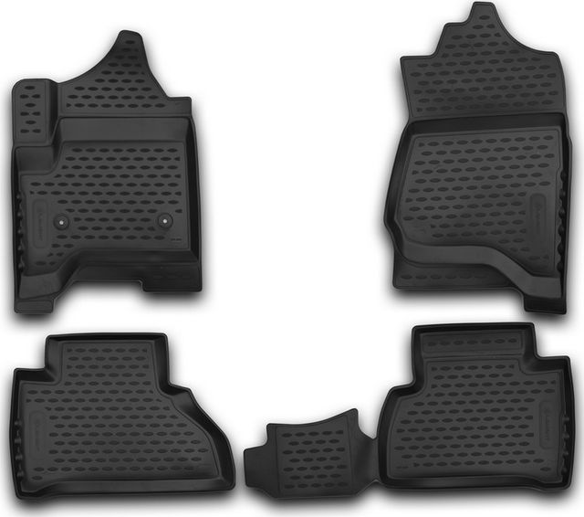 Коврики Element 3D для салона Cadillac Escalade IV внедорожник 2015-2026. Артикул NLC.3D.07.10.210k