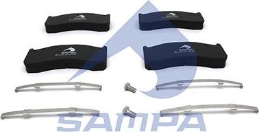 Тормозные колодки Sampa. Артикул 094.732