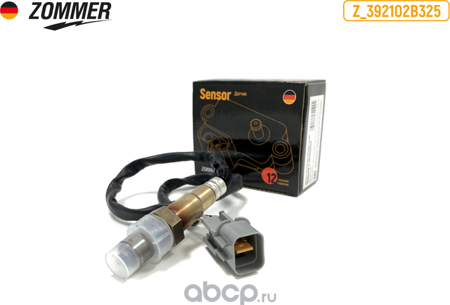 ДАТЧИК КИСЛОРОДА HYUNDAI CRETA 1.6L ПОСЛЕ КАТ. ДЛИННЫЙ (С 2016 Г.В.) Z (Zommer). Артикул Z392102B325