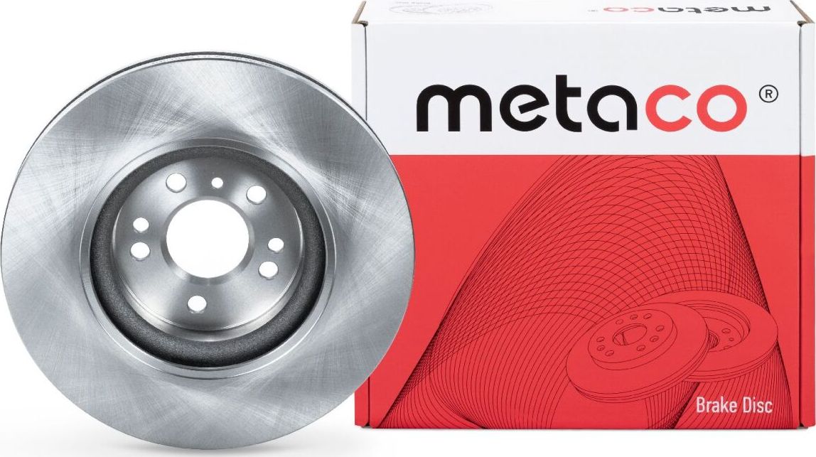 Диск тормозной передний вентилируемый (Metaco). Артикул 3050183