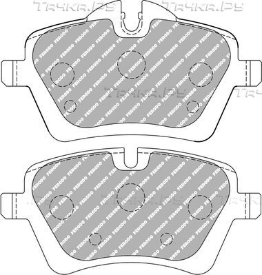Тормозные колодки FERODO RACING DS2500. Артикул FCP4080H