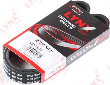 Приводной ремень поликлиновой LYNXauto для MINI Cabrio I (R52) 2004-2008. Артикул 6PK0870