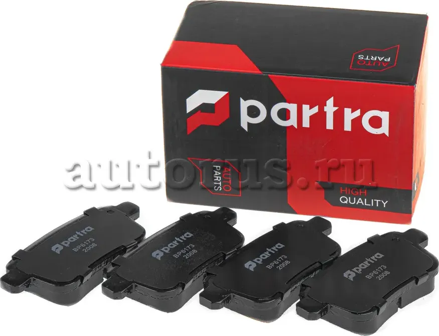 Колодки тормозные дисковые (Partra) Partra. Артикул BP6173