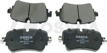 Тормозные колодки OSSCA. Артикул 71204
