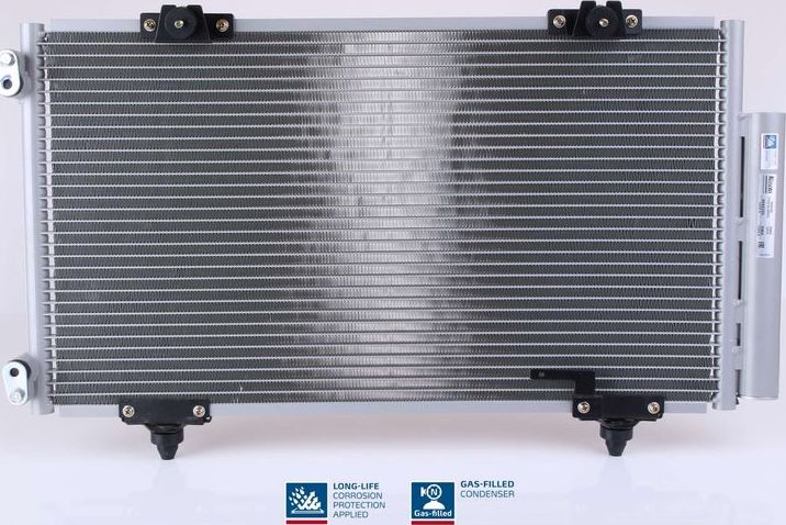 Радиатор кондиционера (конденсатор) Nissens (алюминий). Артикул 94540