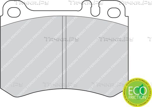 Тормозные колодки Ferodo Premier Eco Friction. Артикул FDB629