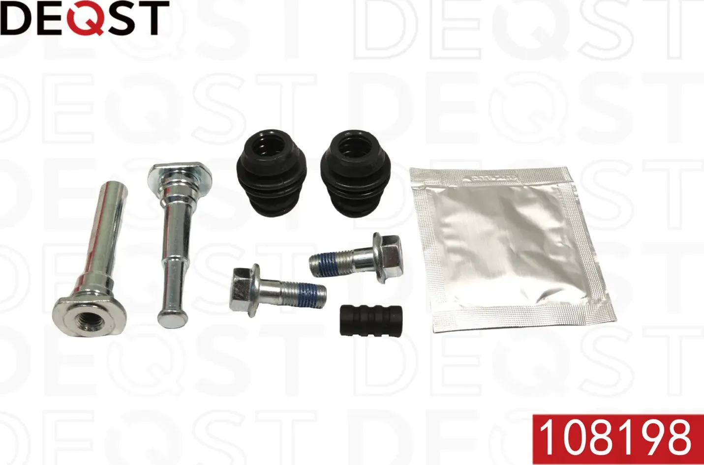 Комплект направляющих тормозного суппорта заднего направляющая (O 10mm, Kasco) H (Deqst). Артикул 108198