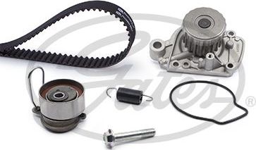 Помпа (водяной насос) с комплектом ремня ГРМ Gates PowerGrip™ для Honda Civic VII 2001-2005. Артикул KP25529XS