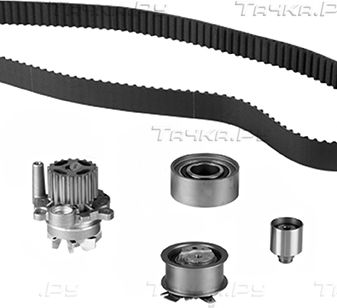 Помпа (водяной насос) с комплектом ремня ГРМ Metelli для SEAT Toledo III 2004-2009. Артикул 30-1355-4
