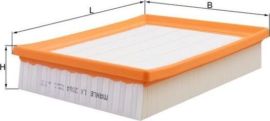 Воздушный фильтр Mahle. Артикул LX 2084