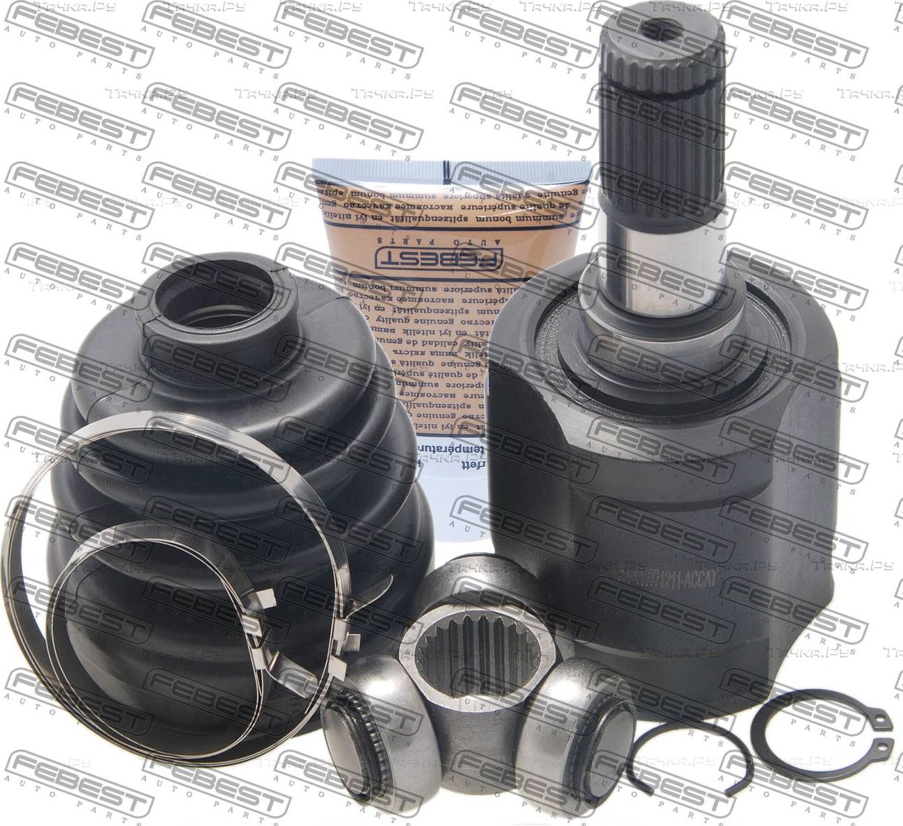 Шрус внутренний (граната) Febest передний для Hyundai Getz I 2002-2010. Артикул 1211-ACCAT