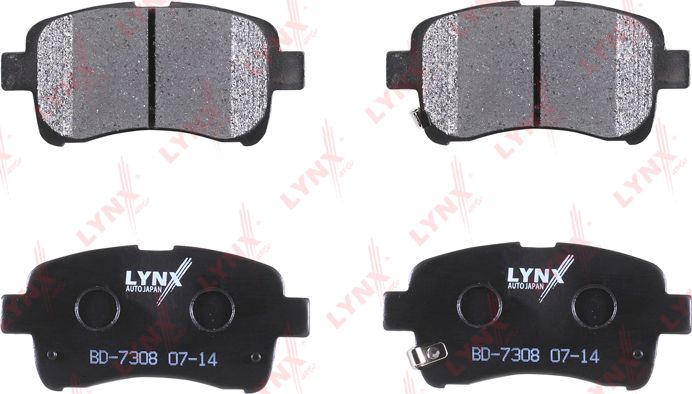 Тормозные колодки LYNXauto. Артикул BD-7308