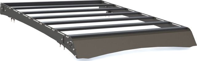 Экспедиционный багажник STC для Toyota Hilux VIII 2015-2026 с рабочим и задним светом. Артикул STC-TH15-TR-L2L3