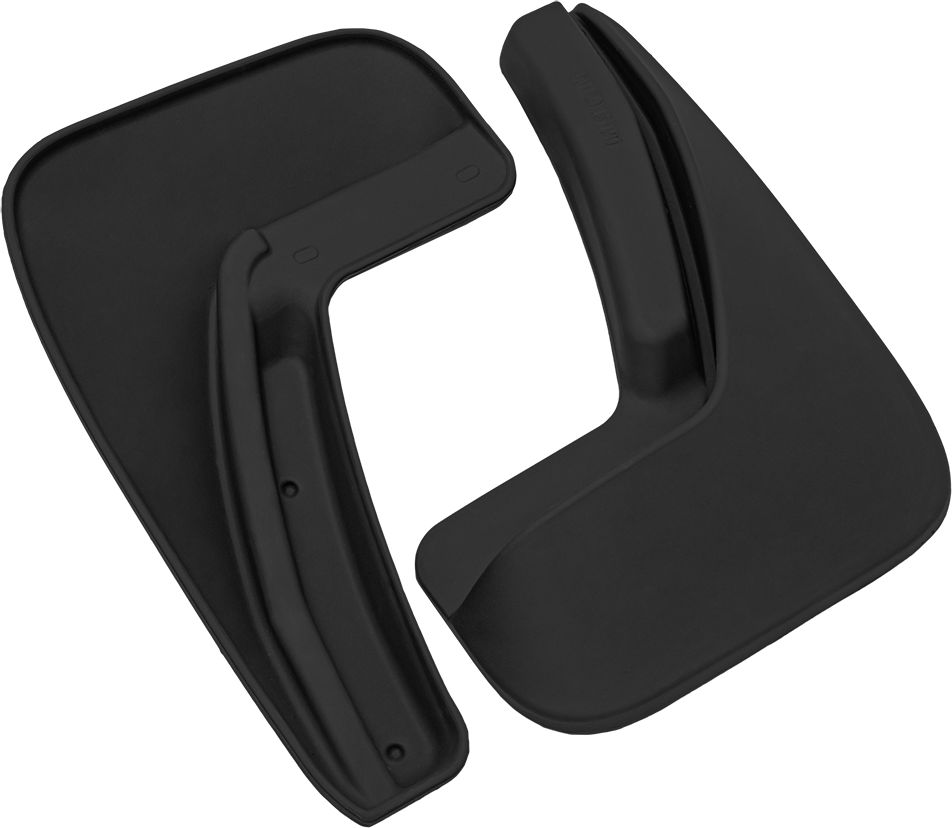 Брызговики Rezkon резиновые задняя пара для Chevrolet Cobalt 2012-2015. Артикул 6012015190