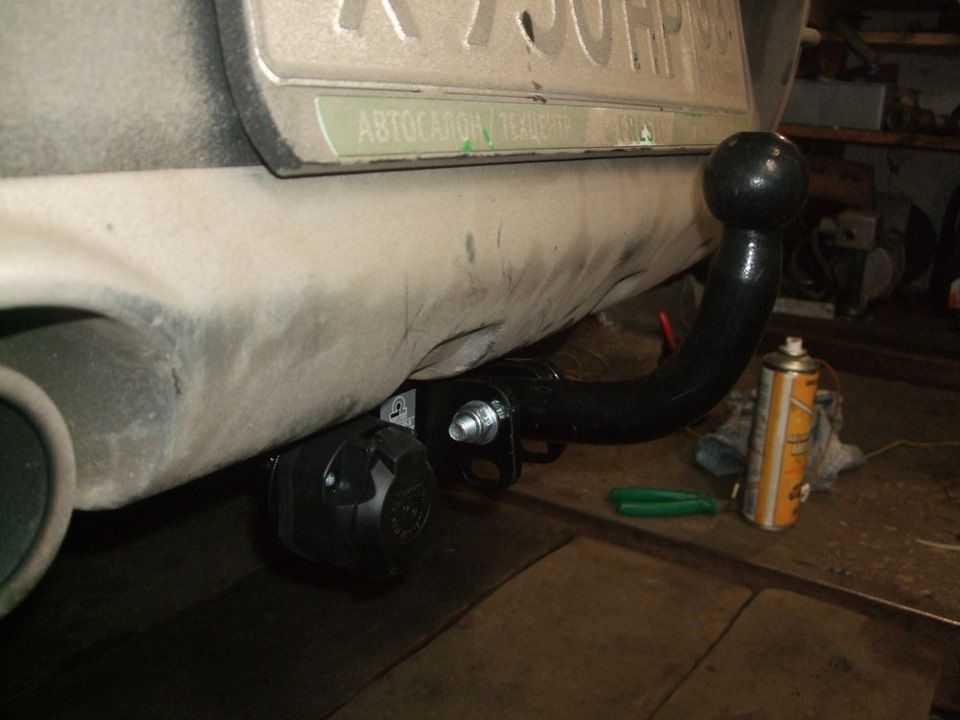 Фаркоп Лидер-Плюс для Renault Sandero Stepway I 2010-2014. Артикул R110-A