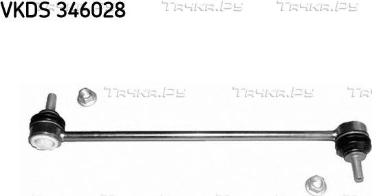 Стойка (тяга) стабилизатора SKF передняя правая/левая для Volvo S70 1996-2000. Артикул VKDS 346028