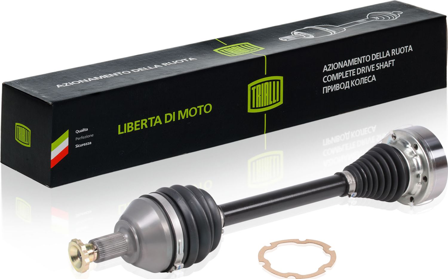 Полуось (привод в сборе, приводной вал) Trialli. Артикул AR 1805