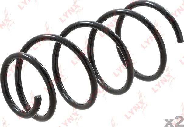 Пружина подвески LYNXauto передняя для Chevrolet Matiz II 2005-2013. Артикул SC-1280