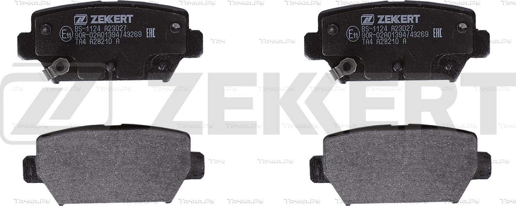 Тормозные колодки Zekkert. Артикул BS-1124