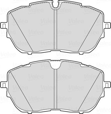 Тормозные колодки Valeo First. Артикул 302205