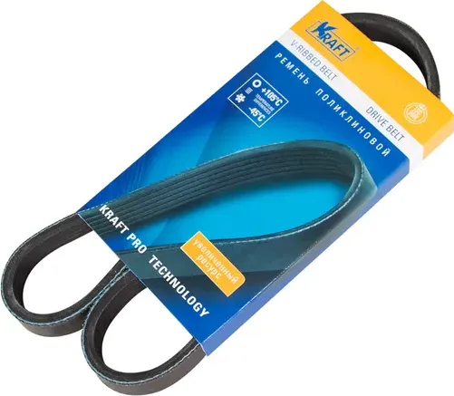 Ремень поликлиновой (Kraft). Артикул KT685586
