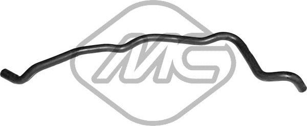 Патрубок радиатора (системы охлаждения) Metalcaucho. Артикул 94459