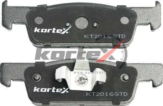 Колодки тормозные RENAULT Logan, Sandero (12-) передние (4шт.) KORTEX. Артикул KT2016STD